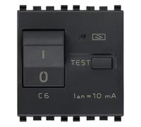 VIMAR EIKON - INTERRUTTORE AUTOMATICO MAGNETOTERMICO DIFFERENZIALE 1P+N C 6, 120