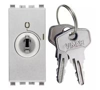 VIMAR EIKON - PULSANTE 2P NO 16A + CHIAVE NEXT