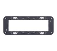 Vimar Supporto Eikon 21617 - 7 moduli con viti - Grigio - 1 pz