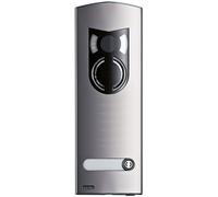 VIMAR ELVOX 1221 TARGA VIDEOCITOFONICA INCASSO 2 MODULI ACCIAIO LUCIDO 1 TASTO