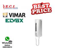 Vimar Elvox - 6200 - Citofono Petrarca da parete bianco EX CODICE 7100