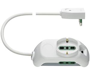 Vimar FP00510.C.B Presa multipla universale con 2 biprese, 1 Presa universale