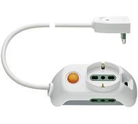 Vimar FP00511.L.B Presa Universale, 2P17/11 e Spb17, 3 m Bianco