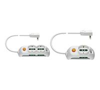 Vimar FP00521.C.B Presa Multipla con Interruttore Luminoso & FP00511.C.B multipl