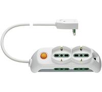 Vimar FP00521.L.B Due Prese Universale, 4P17/11, Spb17, 3 m, Bianco