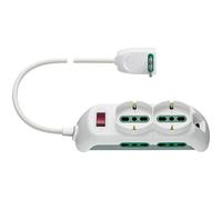 Vimar FP00527 C B Presa con interruttore automatico di protezione 10 A 2 prese