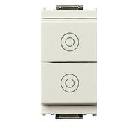 VIMAR 16121.B DOPPIO PULSANTE 1P NO 10A BIANCO VIMAR SERIE IDEA