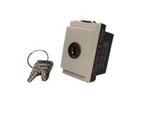 Vimar Idea 16180.B Pulsante 1P No 16A Chiave Bianco