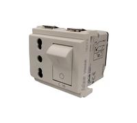 Vimar Idea 16237.B Presa 2P T 16A P17/11 Intb Mt C16 Bianco