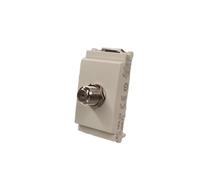 Vimar Idea 16331.B Presa Coassiale Tipo F Femmina Bianco
