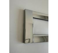 Vimar Idea 16734.36 Placca Classica 4 Moduli Metallo Cromo