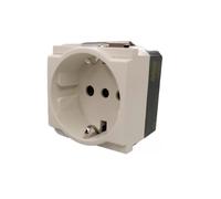 Vimar Idea 17039.B Presa 2P T 16A P30 Bianco Modulo Ridotto solo per supporti 2