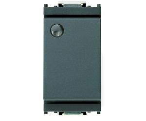 Vimar Idea deviatore 1P 16AX 250 V luminoso colore grigio Grigio