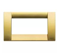 VIMAR IDEA - PLACCA CLASSICA 4M ORO OPACO