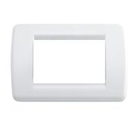 Vimar Idea placca Rondò 3 moduli bianco brillante 16763.01
