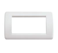 Vimar Idea placca Rondò 4 moduli bianco idea 16764.04