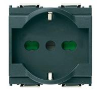 VIMAR IDEA Presa 2P+T 16A universale grigio - 16211