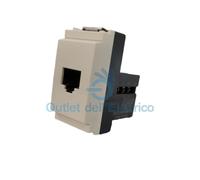 VIMAR IDEA PRESA RJ45 8/8 BIANCO 16337.B