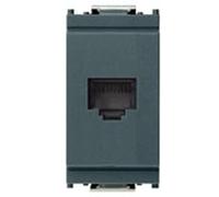 Vimar Idea presa RJ45 8/8 colore grigio Grigio