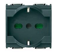 PRESA SCHUKO BIPASSO 10/16A VIMAR IDEA 16211