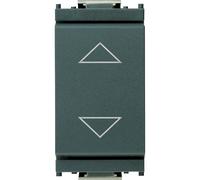 Vimar Idea pulsante commutatore 2P 10A 250 V colore grigio Grigio