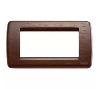 VIMAR IDEA - RONDÒ PLACCA 4M LEGNO TEAK