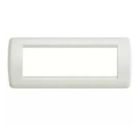 Vimar Placca Idea 16756.10 Rondo' 6 moduli Metallo Avorio