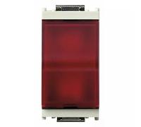 VIMAR IDEA - SPIA PRISMATICA DIFFUSORE ROSSO BIANCO