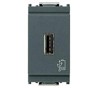VIMAR IDEA UNITA' ALIMENTAZIONE USB 5V1,5A 1M GRIGIO 16292