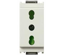 VIMAR IDEA VIW16203.B PRESA 2P+T 16A P17/11 BIANCA