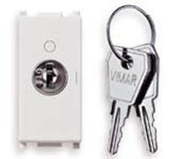 VIMAR PLANA INTERRUTTORE 2 POLI 16A + CHIAVE OFF 14083.S