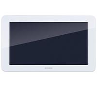 Vimar K40947 Monitor Touch Screen Vivavoce Wi-Fi per Kit Videocitofono Smart, Alimentatore con Spine Intercambiabili Standard Europeo, British, Americano ed Australiano, Bianco