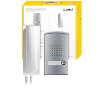 VIMAR K8879.E kit citofonico Due Fili Plus monofamiliare, targa e cornetta