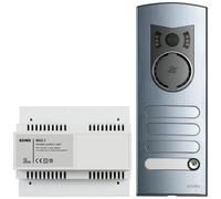 Kit Videocitofono Espandibile Vimar Due Fili Plus K13001 con Targa