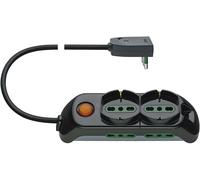 VIMAR MULTIPRESA 2 SCHUKO+4 BIPASSO+CAVO 3 METRI+INTERRUTTO FP00521.