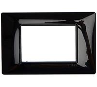 Vimar Placca 3 m, Nero