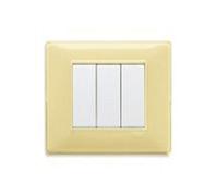 Vimar Placca 3 m, Reflex Cedro