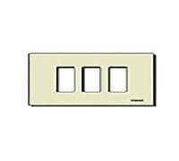 Vimar Placca 3 m in resina – Scatto Avorio