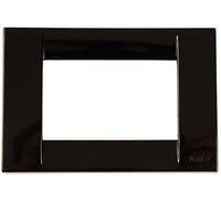 Vimar Idea classic placca lucida 3 moduli nero 16743.16