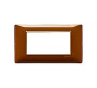 Placca 4M Reflex tabacco Vimar Plana 14654.49