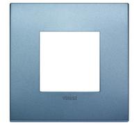 VIMAR Placca Classic 2M blu matt