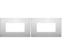 Vimar Placca Classic 4 m, Naturale (Confezione da 2)