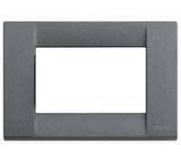 VIMAR 16733.46PLACCA 3 MODULI ARDESIA VIMAR SERIE IDEA