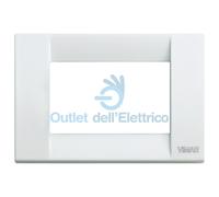 Placca Classica 3M bianco Vimar Idea 16733.01