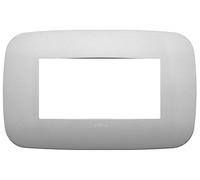 Vimar Placca Round 4 m, Argento Matt