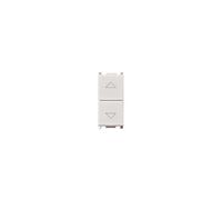 VIMAR PLANA 14062 - Due pulsanti interbl.1P NO+NO10A bianco ..