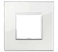 VIMAR Plana 21642.70 Placca 2M 2 Moduli cristallo bianco diamante