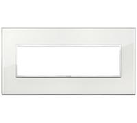 VIMAR Plana 21657.70 Placca 7M 7 Moduli cristallo bianco diamante