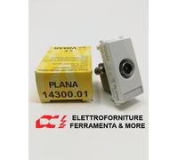 Vimar Plana ORIGINALE Interruttore Deviatore Pulsante Presa tv Schuko Placca