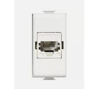 VIMAR PLANA ORIGINALE PRESA PLACCA SUPPORTO PULSANTE TV RJ45 SCHUKO RJ11 TAPPO
